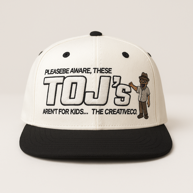 PBA. WHITE SOZ TWO-TONE SNAPBACK