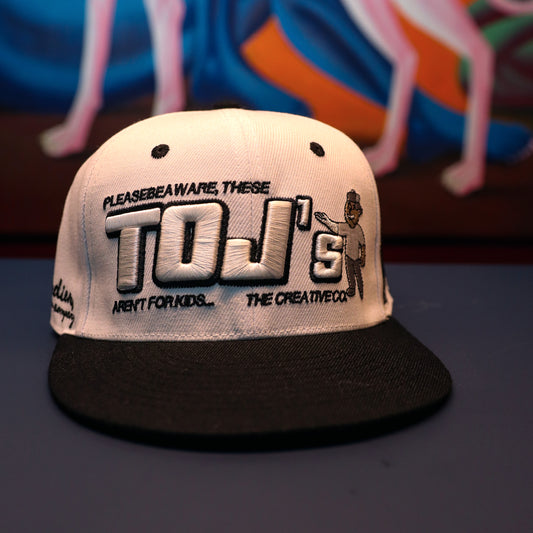 PBA.  WHITE SOZ TWO-TONE SNAPBACK