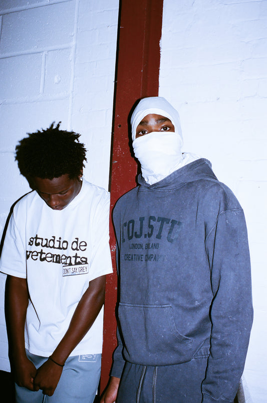 TCC TRACK HOODIE VINTAGE GREY