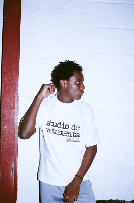 SDVC MOCK NECK T-SHIRT WHITE