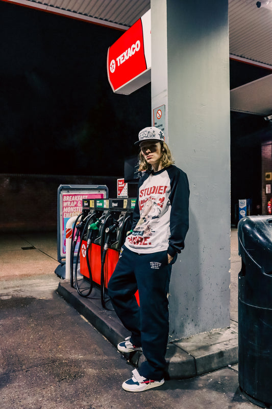 PBA.  RAGLAN LONG SLEEVE T-SHIRT