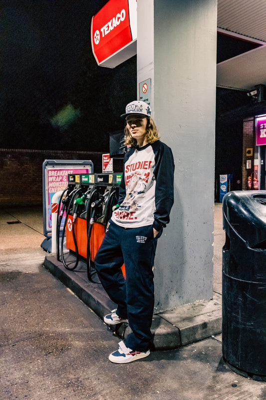 SMSB TRACK PANT - BLACK