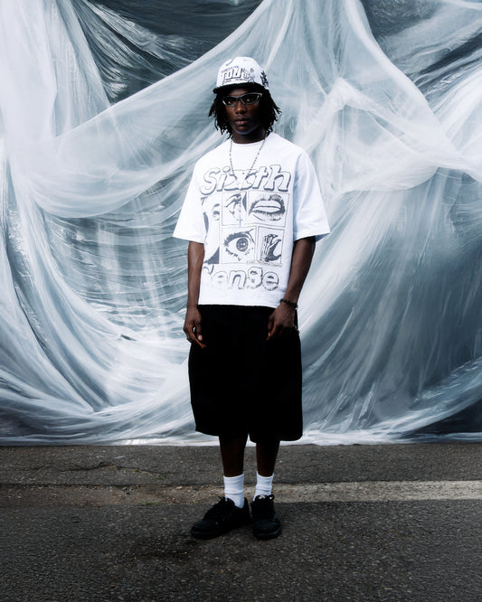 SIXTH SENSE WHITE T-SHIRT